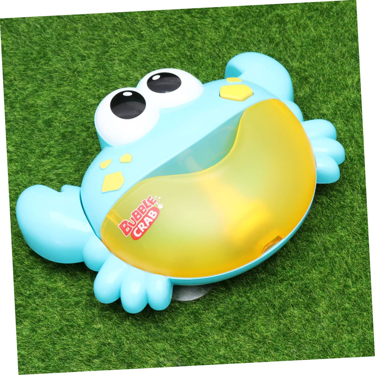 HEMOTON 2 Pack Bubble Blower Machine - Automatic Bubble Maker for Kids, Outdoor Party, Bath Toys - Fun Crab Shaped Bubble Gun (Blue) - Perfect for Birthday Parties, Backyard Play & Summer Activities