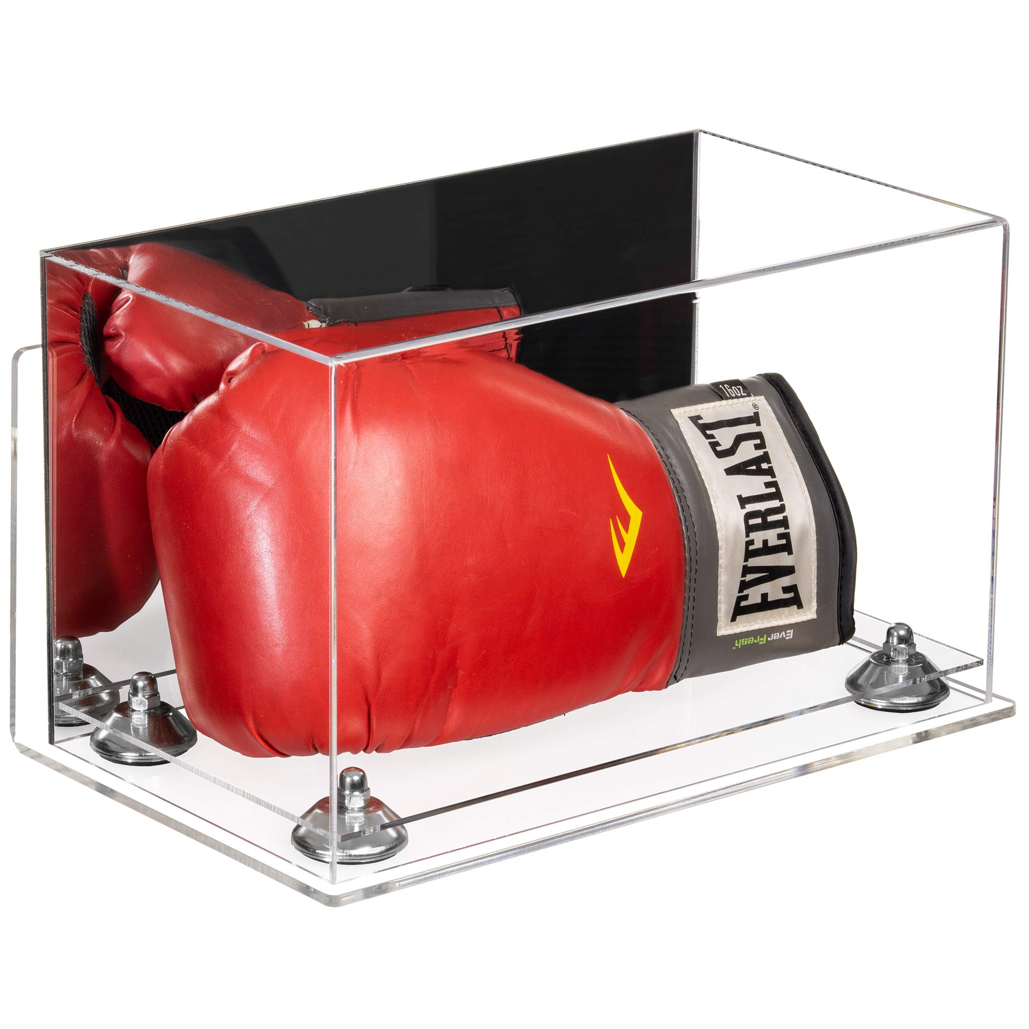 Premium Acrylic Boxing Glove Display Case - Clear Full-Size Protective Showcase for Collectibles & Memorabilia - Perfect for Home Decor, Sports Collections, and Retail Store Displays