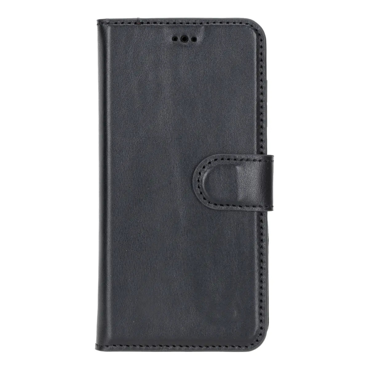 Premium Black Magnetic Leather Wallet Case for Samsung Galaxy S25 - Slim Protective Cover with Card Slots & Strong Magnet for Secure Hold | Perfect for Everyday Use, Travel & Business Meetings