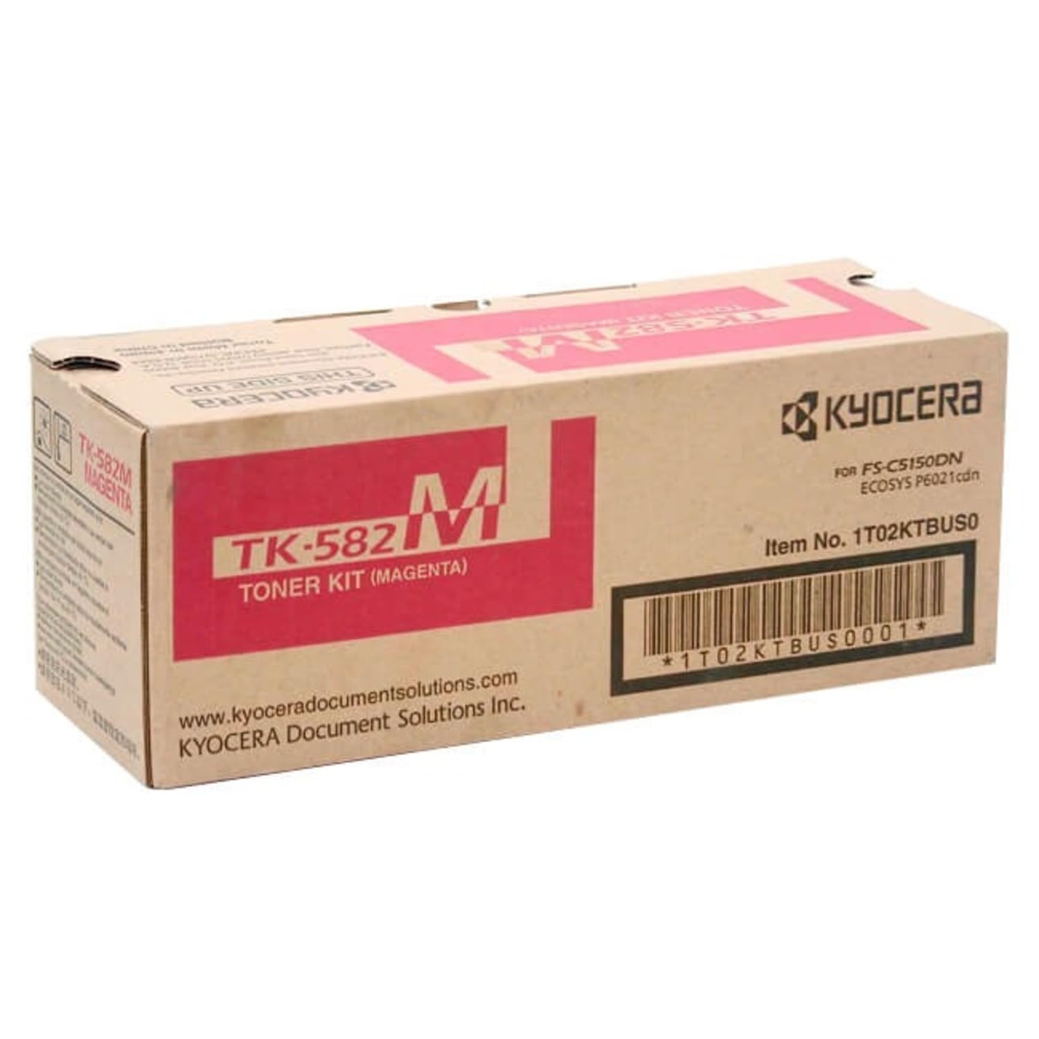 Kyocera TK-882M Magenta Toner Cartridge (1T02KABUS0) - 18,000 Page Yield for ECOSYS FS-C8500DN Color Laser Printer | Office & Home Printing, High-Quality Color Documents, Flyers & Reports