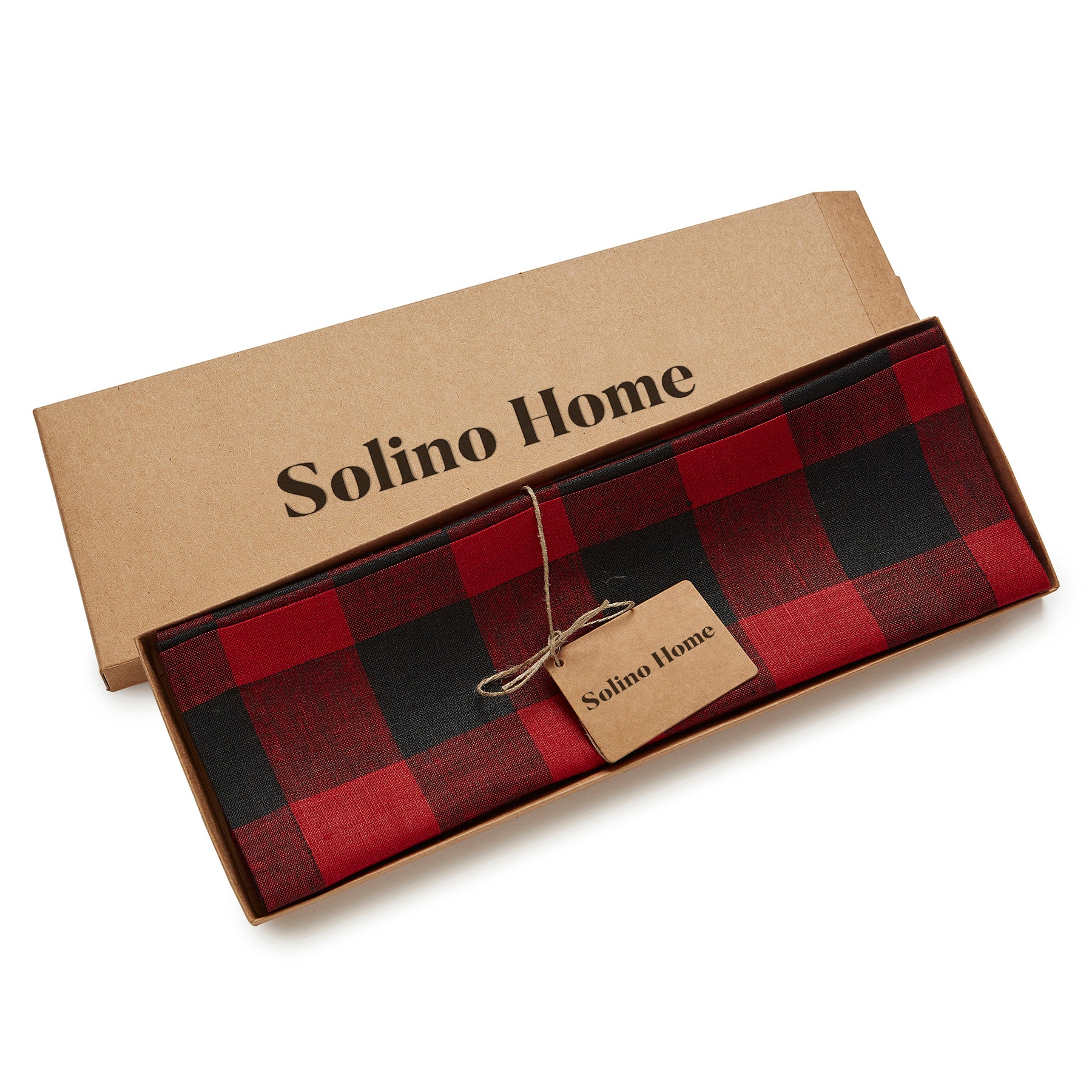 Buffalo Check Cotton Placemats Set of 4 - Rustic Farmhouse Table Decor for Dining Room, Kitchen, and Holiday Gatherings