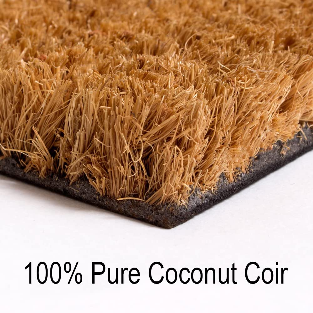 Easy to Clean Entlebucher Mountain Dog Coir Doormat - Indoor/Outdoor Welcome Mat for Front Entrance, 24x36 Inch - Perfect Home Gift for Dog Lovers | Great for Muddy Paws & Welcoming Guests