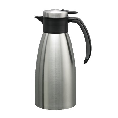 **83710 Insulated Carafe Server - 33.8 oz Stainless Steel Coffee & Tea Thermos - Keeps Beverages Hot/Cold for Hours - Perfect for Home, Office, or Outdoor Use**