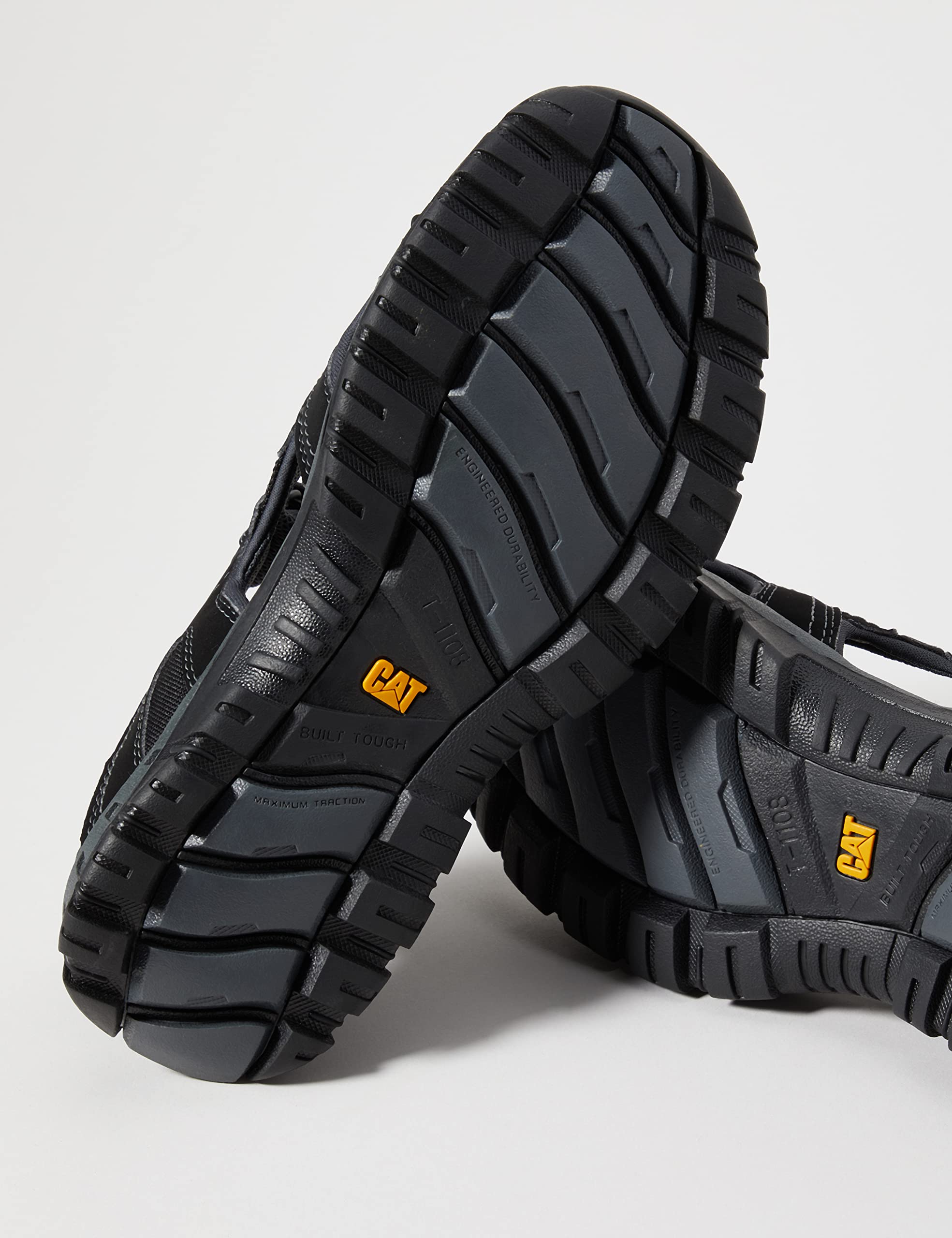 Cat Footwear Men's Open Toe Sandals - Breathable Comfortable Outdoor Summer Sandals for Beach, Pool & Casual Wear