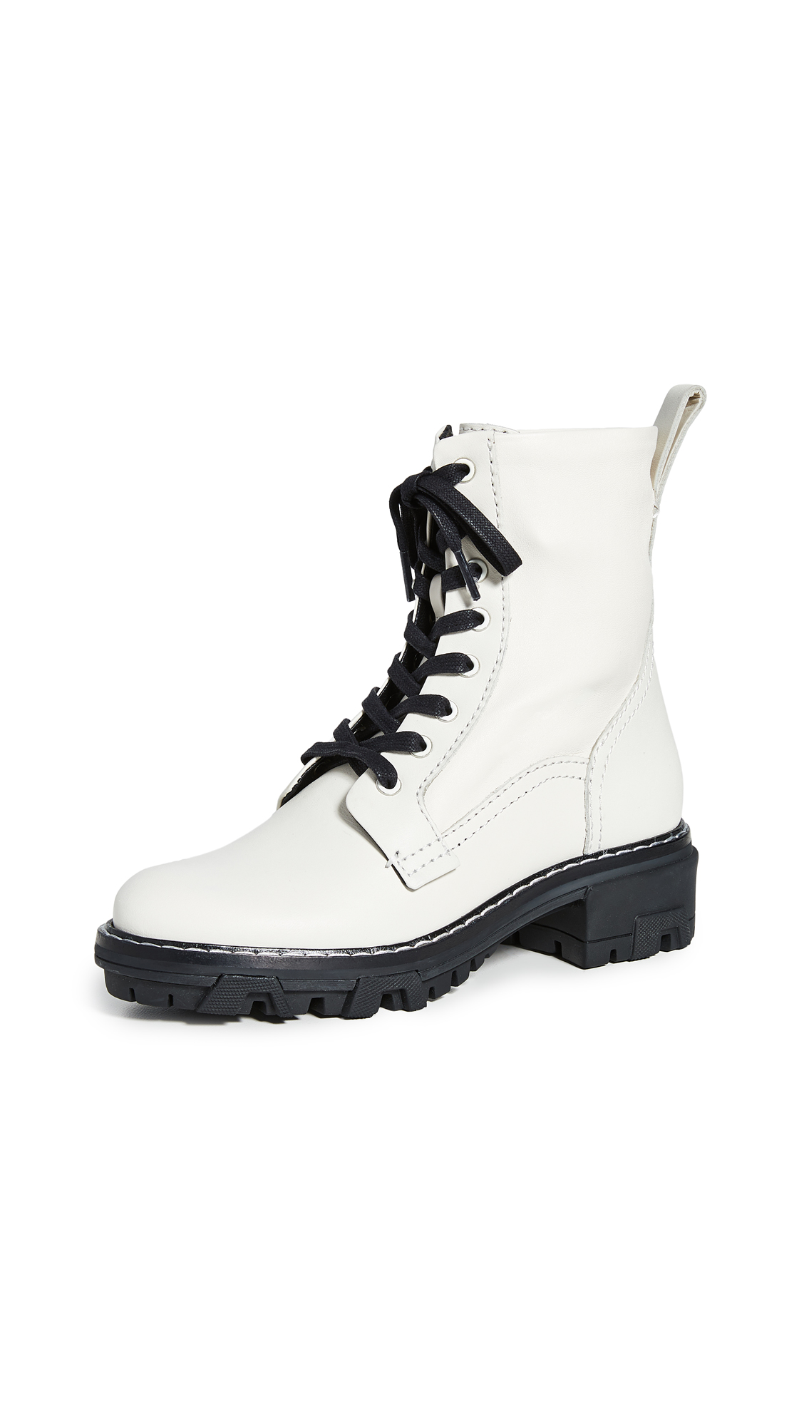 rag & bone Women's Shiloh Boots - Stylish Leather Ankle Boots for Women | Perfect for Casual Outfits, Office Wear & Night Out