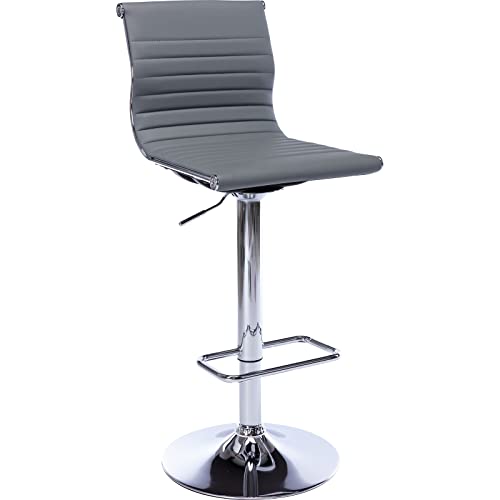 Grey; Chrome Base