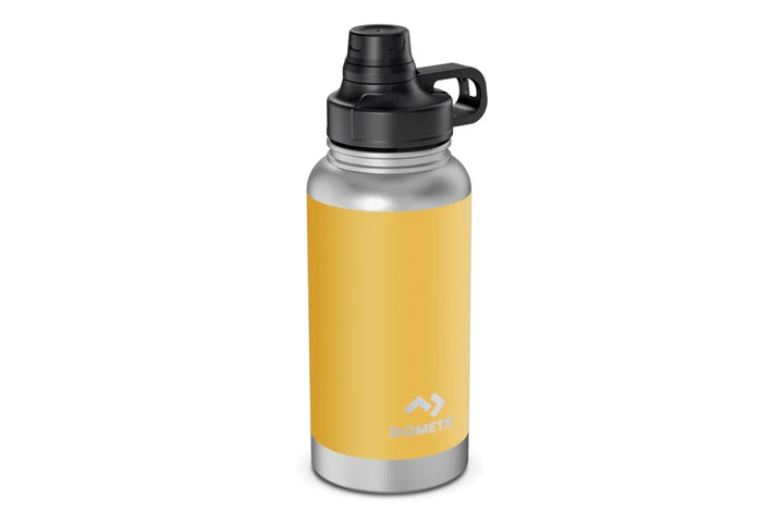 Dometic 32oz Insulated Stainless Steel Water Bottle - Keeps Drinks Hot/Cold for 24 Hours - Perfect for Camping, Hiking & Outdoor Adventures