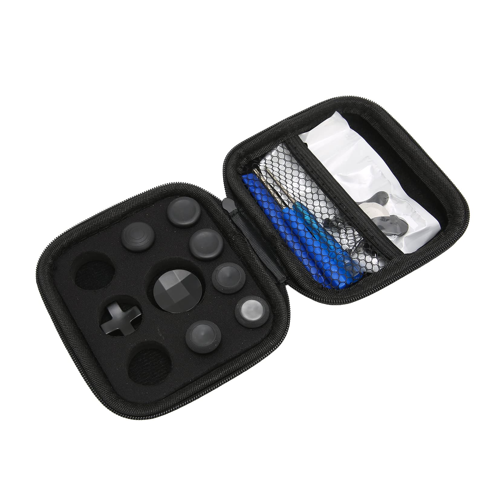 KOSDFOGE Replacement Parts for Xbox One Elite Series 2 Controller - Black Coating Gaming Accessories Compatible with Elite Series 2 | Perfect for Competitive Gaming & Professional Esports Players