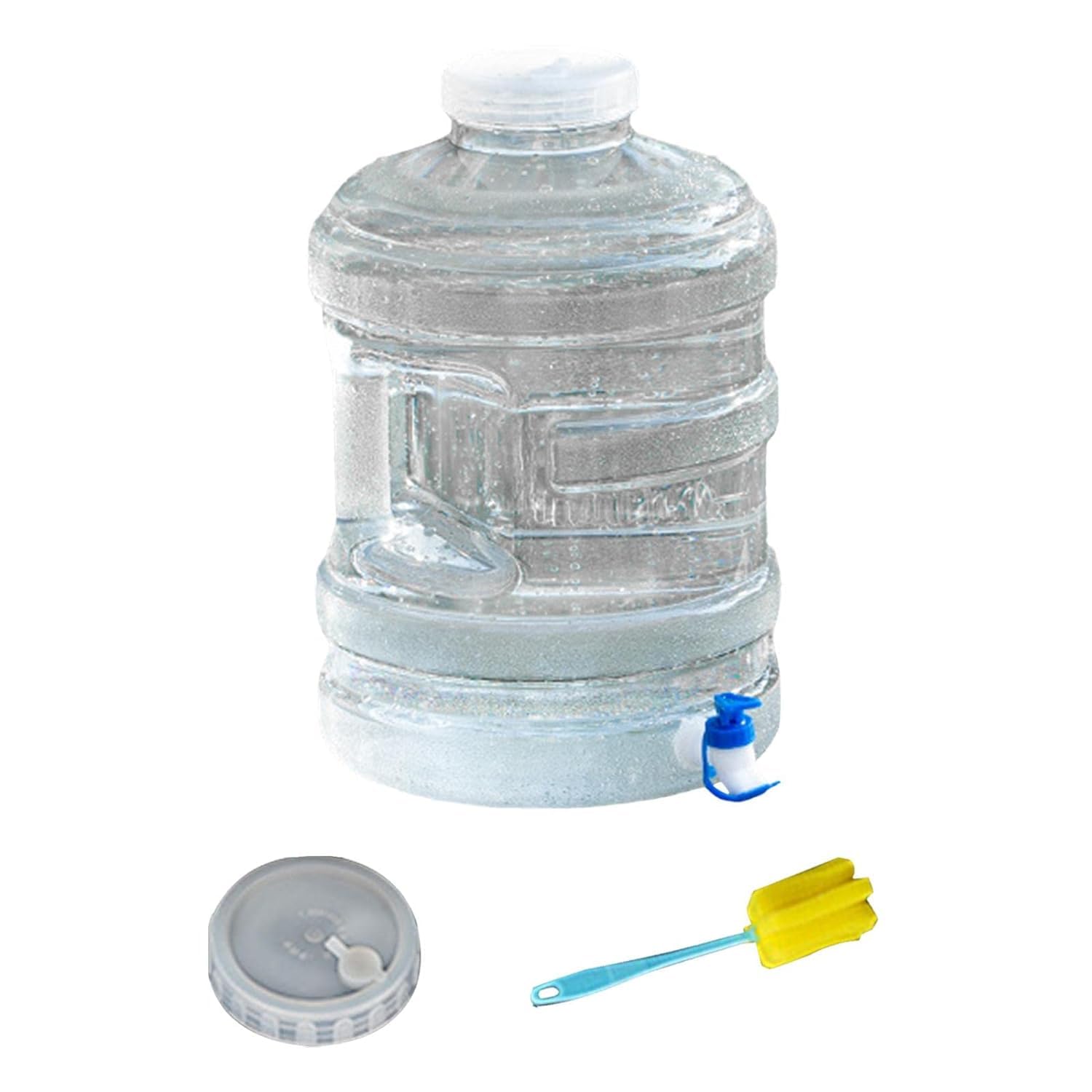 THE STYLE SUTRA® 15L Emergency Water Storage Container with Faucet & Lid - Portable Water Tank for Car, Camping, Fishing, Yard & Outdoor Activities | BPA-Free Emergency Water Supply for Disaster Preparedness