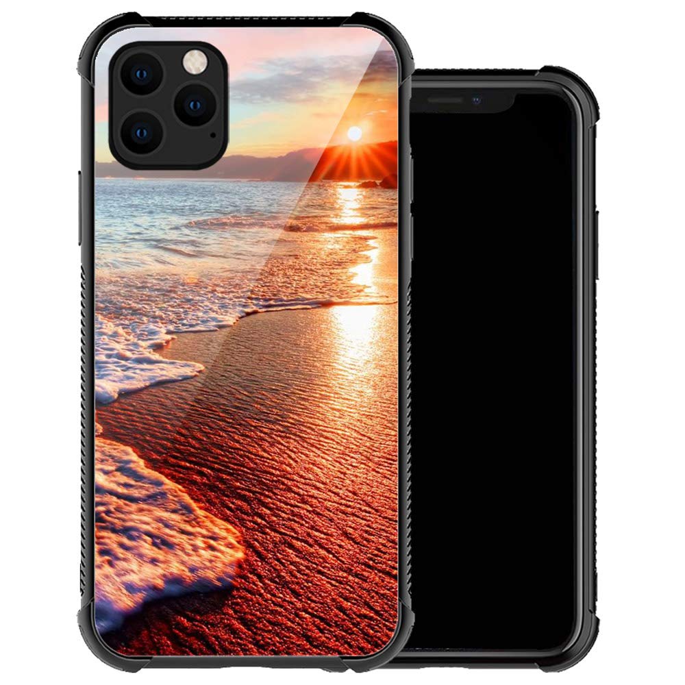 Premium Shockproof iPhone 13 Pro Max Case with Sunset Design - Slim Fit 6.7 Inch Protective Cover | TPU Material, Camera Protection & Lightweight for Women | Perfect for Daily Use, Travel & Outdoor Activities