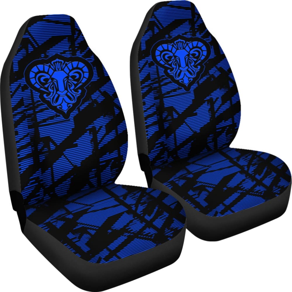 Premium Custom Fit Blue Dodge Ram Seat Covers - Durable Neoprene Protection for 2019-2023 Models | Perfect for Road Trips, Off-Roading & Daily Commutes