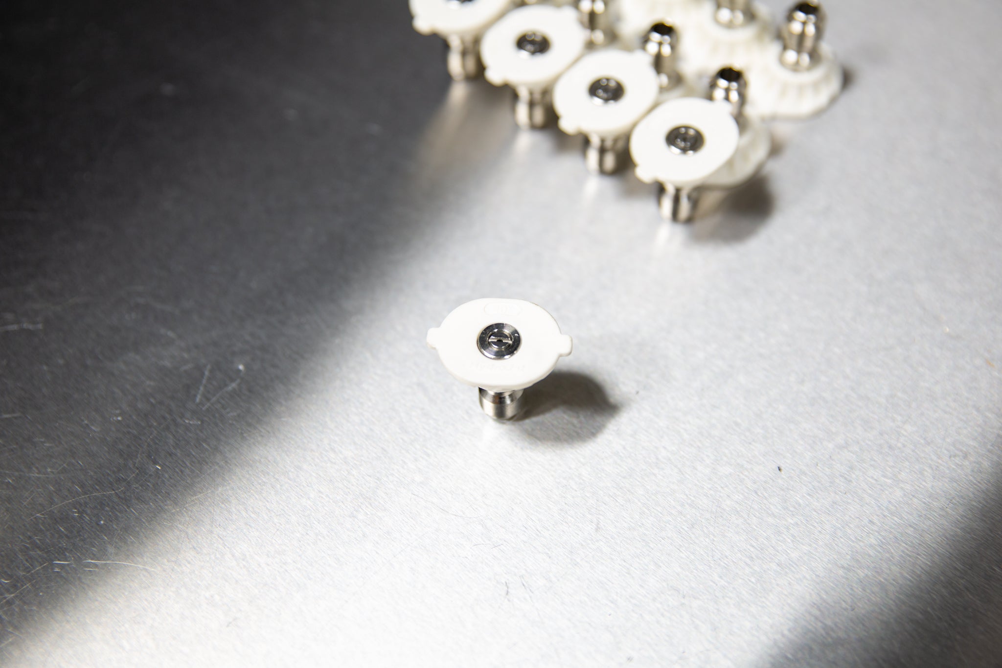 High-Performance White 40 Degree 4.0 Nozzle for 3D Printers - Perfect for PLA, ABS Filaments & Precision Printing Projects