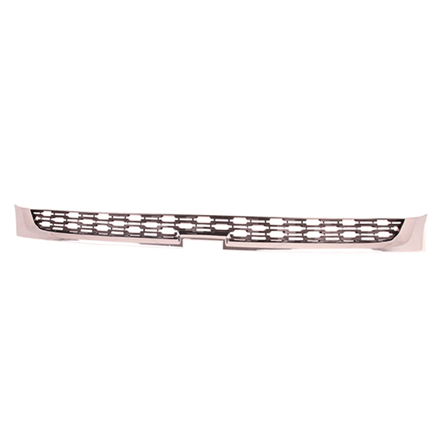 Replacement Black Chrome Plastic Front Upper Grille for Car - CRSHX09404 | Perfect Fit for Vehicle Grill Upgrade & Customization | Ideal for Auto Restoration, Off-Road Mods & Car Show Enhancement