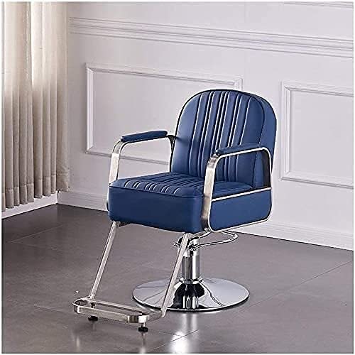 Professional Hydraulic Salon Chair for Business & Home - Heavy Duty 420 lbs Capacity, Adjustable Barber & Styling Chair for Hair Salons, Home Use - Perfect for Haircuts, Styling & Beauty Treatments (Color: Black)