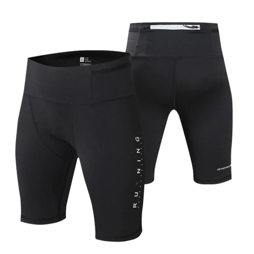 **Men's & Women's Tight Fitness Gym Shorts - 2023 Summer Elastic Quick Dry Workout Shorts for Running, Yoga & Training**