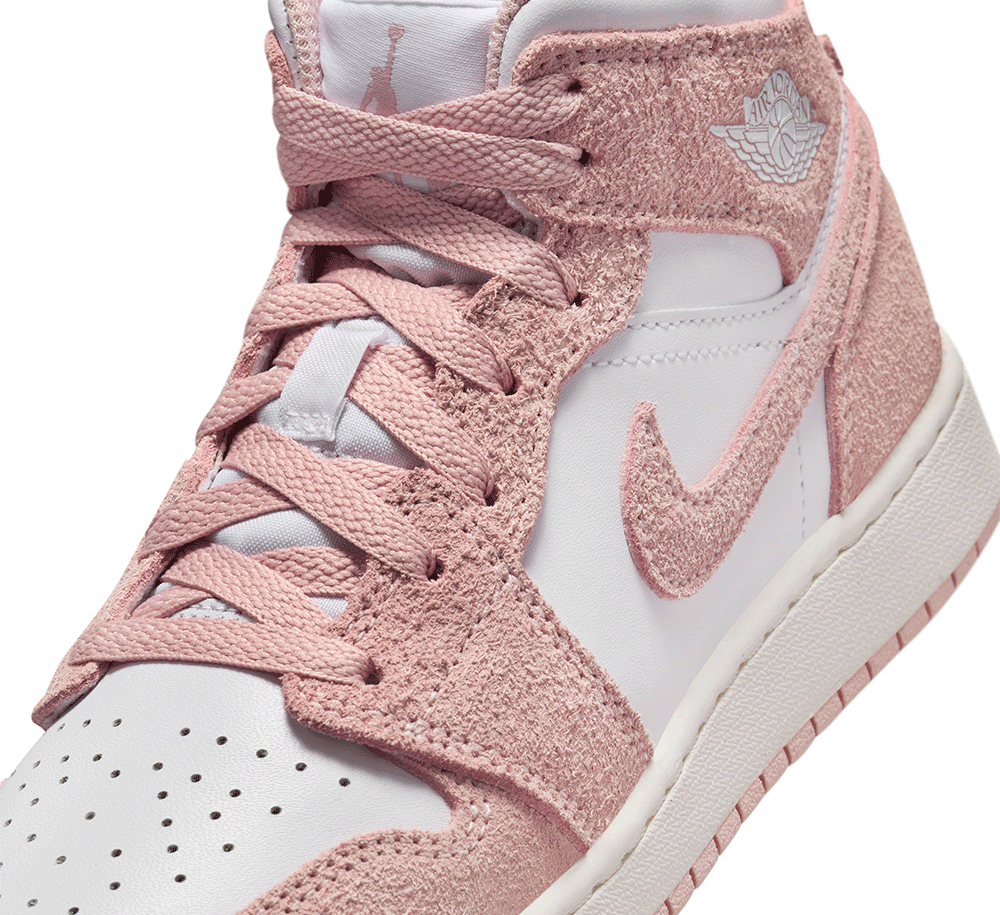 Air Jordan 1 Mid SE (GS) Basketball Shoes for Kids - Stylish High-Top Sneakers for School, Sports & Casual Wear