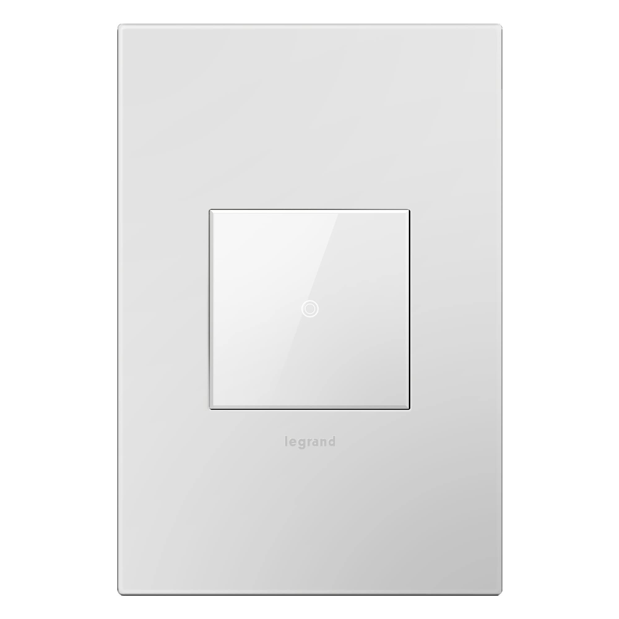 Legrand Adorne ASTH1532W2 15A 3-Way Touch Light Switch - 2 Pack, White - Modern Smart Home Lighting Control for Bedroom, Living Room & Hallway
