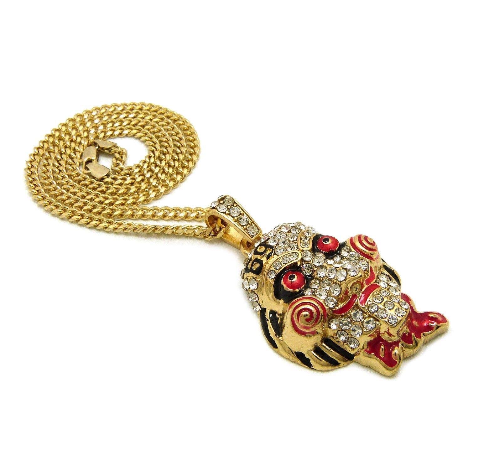 Men's Hip Hop Iced Out Rappers Inspired 69 Pendant Cuban Chain Necklace 24