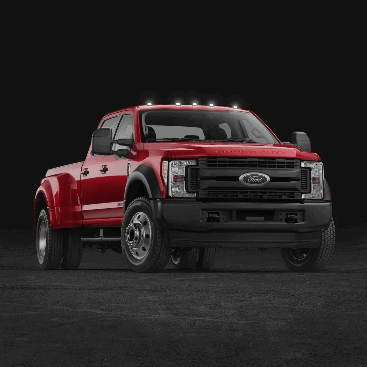 Ford 17-22 Super Duty 5-Piece Ultra Bright RGB LED Cab Roof Lights with Bluetooth App Control | Multi-Color Customization | Direct Factory Replacement | Perfect for Off-Roading, Truck Shows & Night Driving