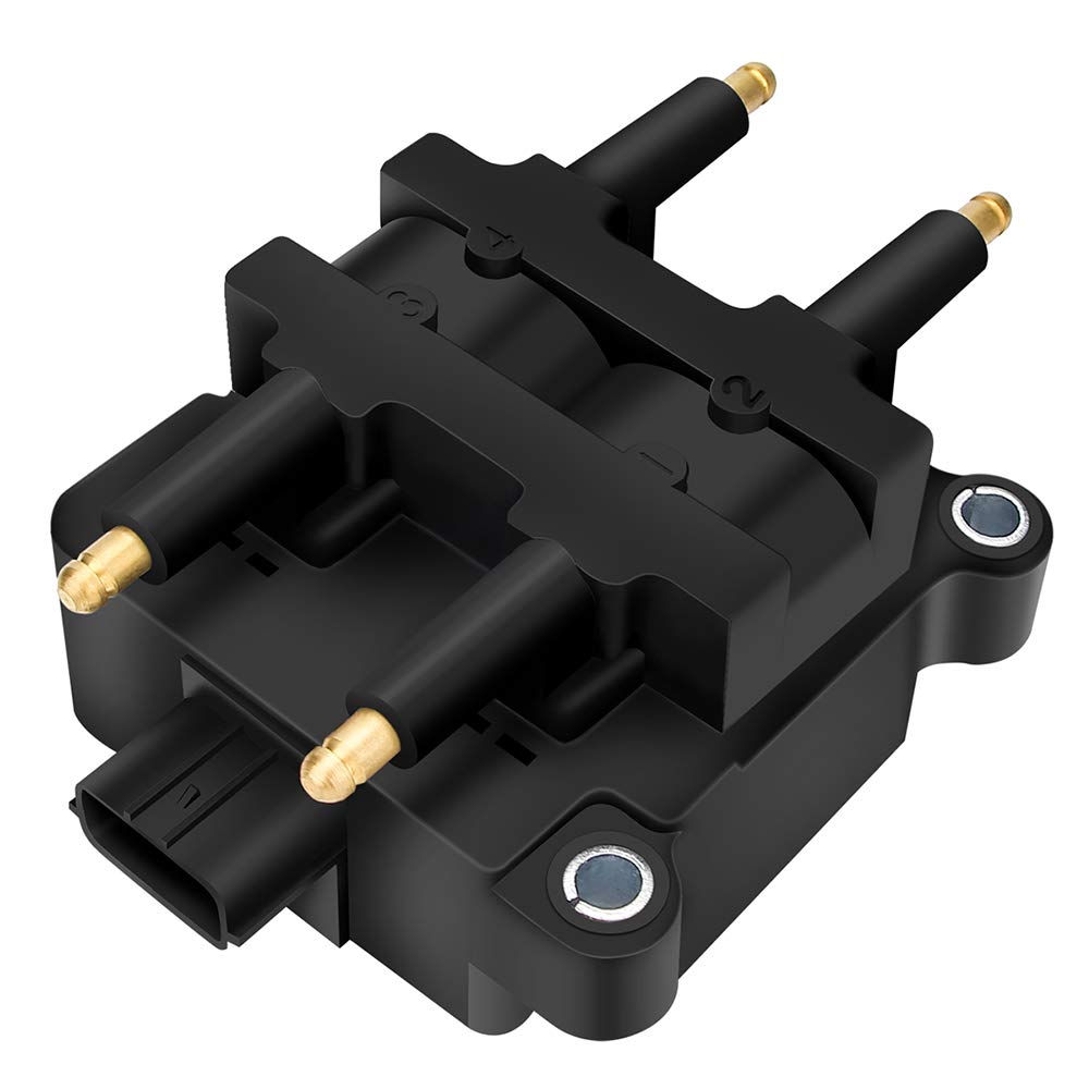 IRONTEK Ignition Coil Replacement for Subaru Legacy 1999-2005, Forester 1999-2004, Impreza 1999-2004, Outback 2000-2005, Baja 2003-2006 - Compatible with OEM 22433-AA410 - Improve Engine Performance & Fuel Efficiency - Perfect for Daily Commuting & Off-Road Adventures