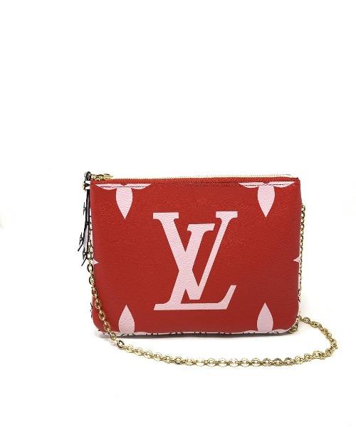 Authentic Louis Vuitton LV Pochette Double Zip Wallet Monogram Canvas - Perfect for Everyday Use, Travel & Gift Giving