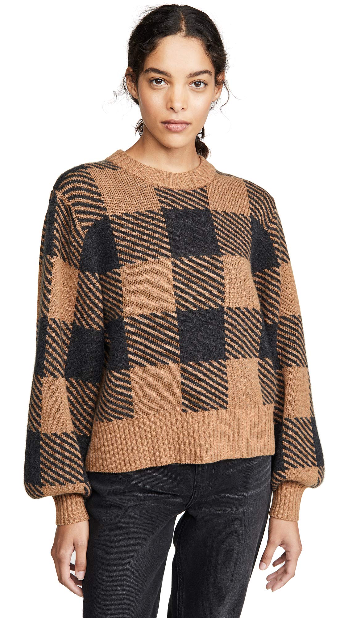 Luxury Women's Cashmere Long Sleeve Pullover Sweater - Soft Warm Winter Knitwear for Office, Travel & Casual Outfits