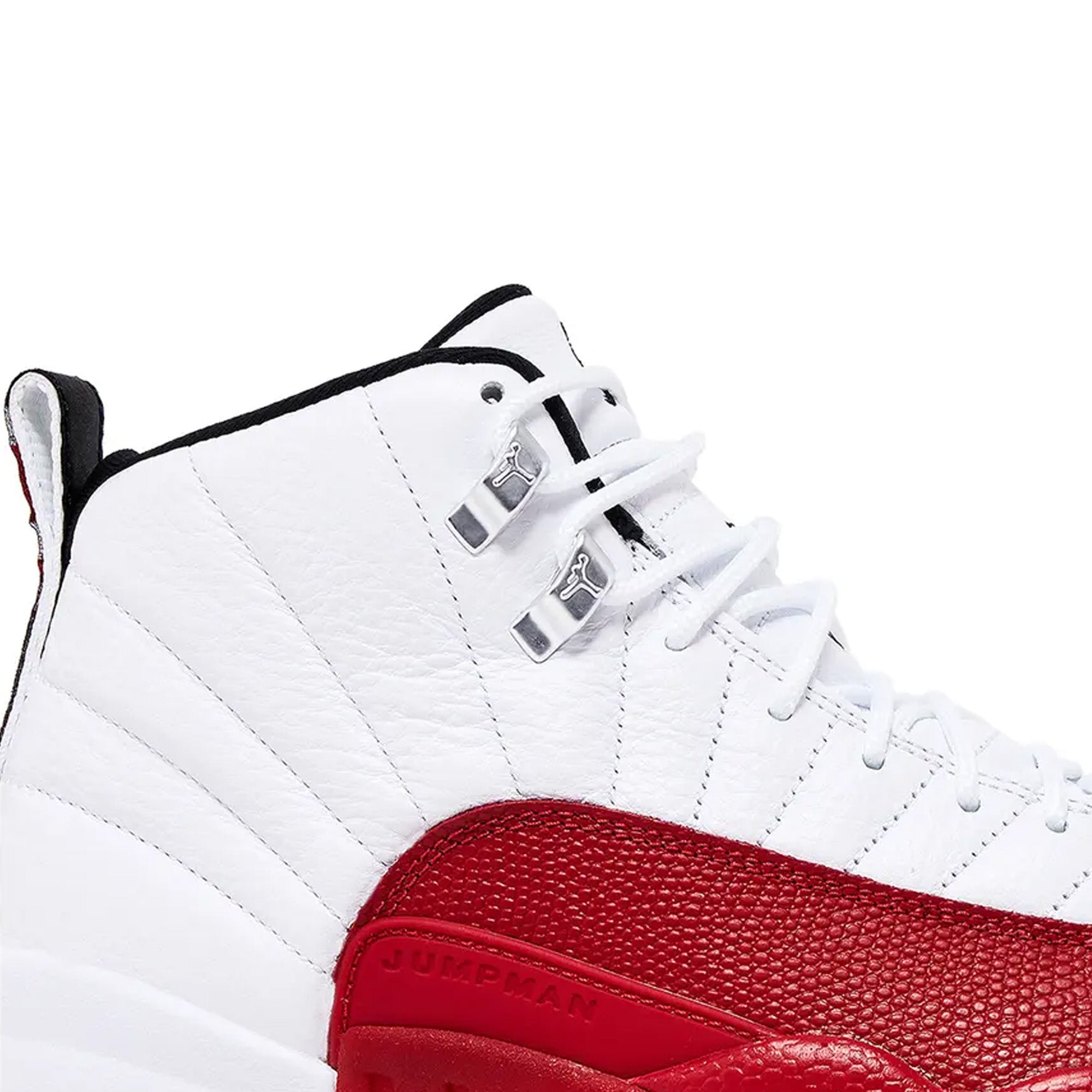 Air Jordan 12 Retro 'Cherry' Men's Basketball Shoes 2023 Release - Premium Leather Sneakers for Sports & Streetwear Fashion