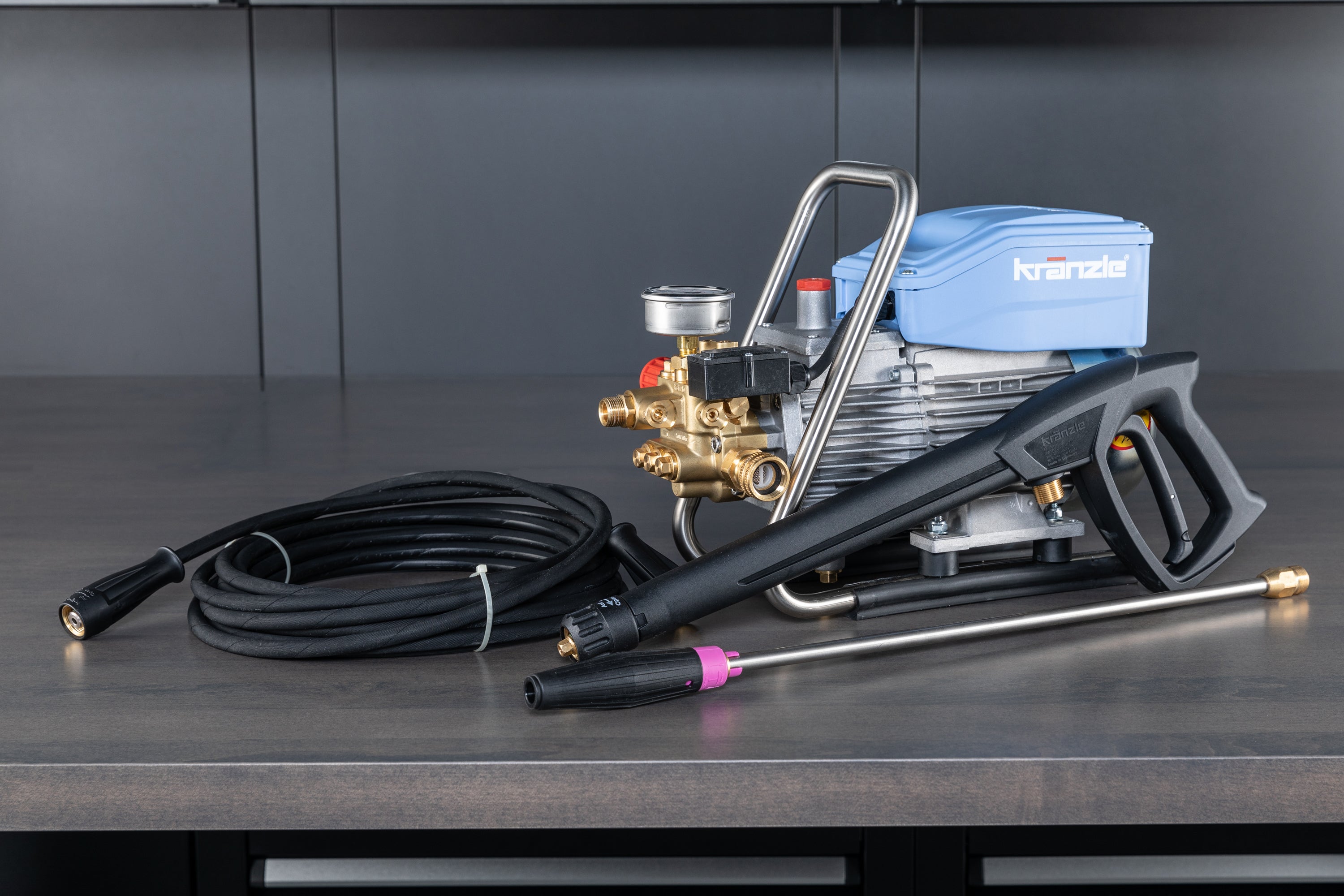 Kranzle K1622TS Electric Pressure Washer - 1600 PSI, 1.6 GPM, Professional-Grade for Home & Commercial Use - Perfect for Cleaning Driveways, Decks, Cars & Outdoor Surfaces