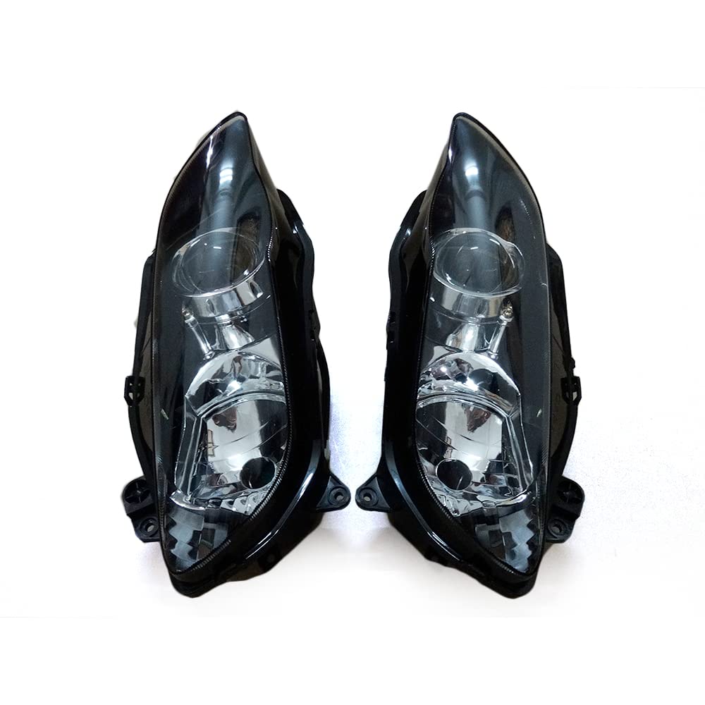 Yamaha YZF R1 2004-2006 Headlight Assembly - Replacement Motorcycle Headlamp Housing for YZF1000 & YZF-R1 Models (04-06) - Perfect for Night Riding & Road Safety