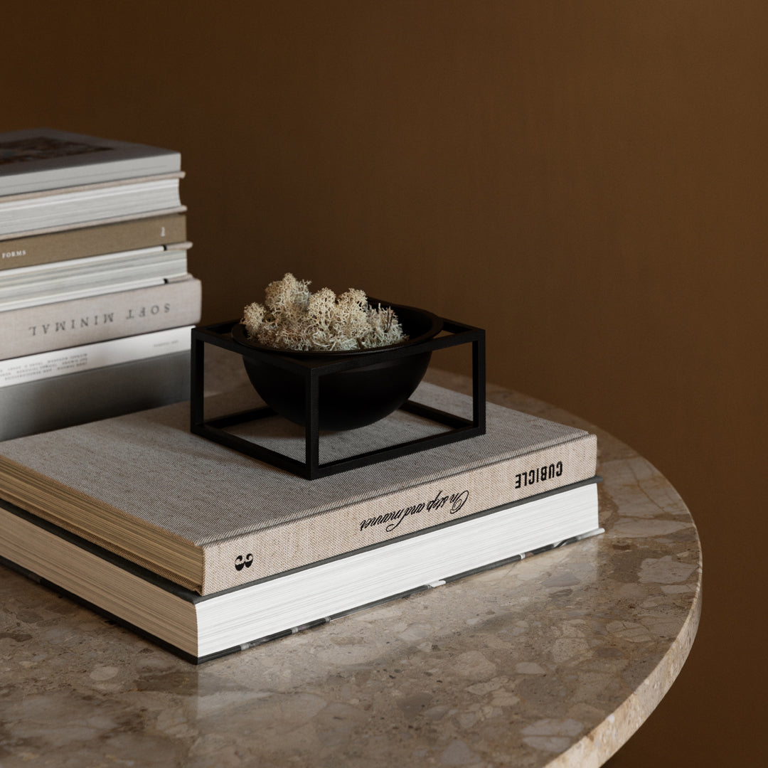 Elegant Kubus Bowl - Modern Ceramic Centerpiece for Dining Table Decor, Wedding Centerpieces, and Home Decoration