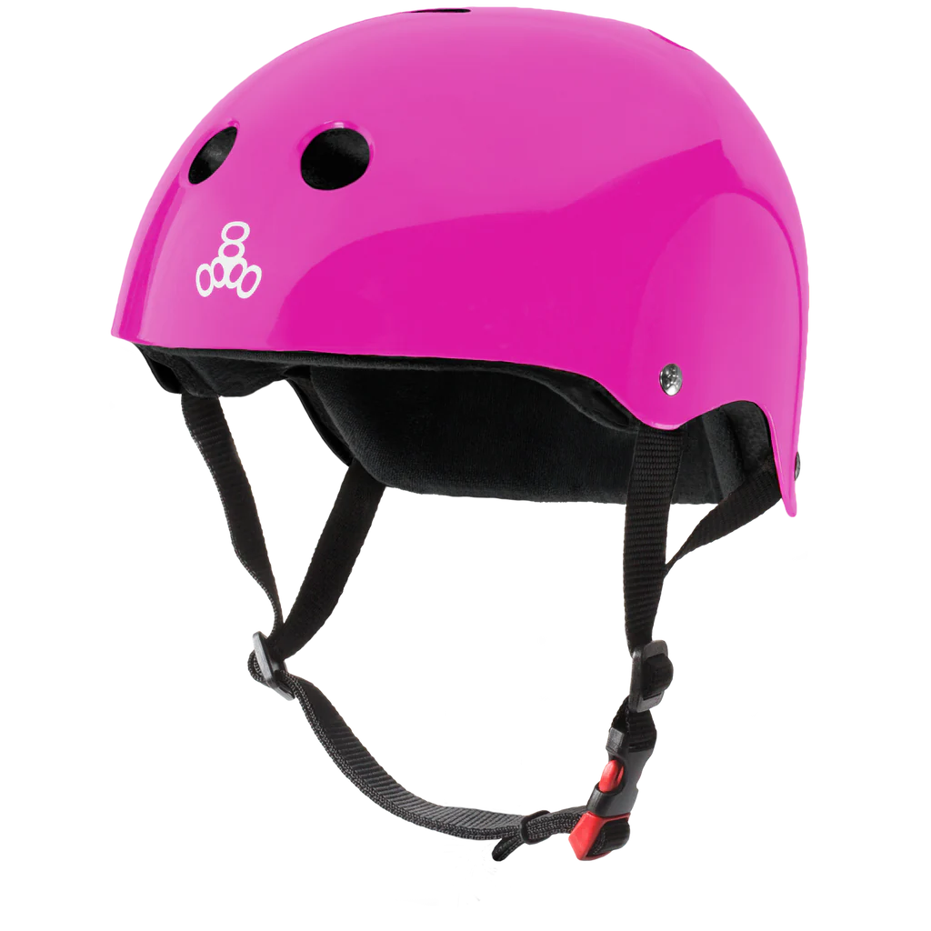 Triple 8 Certified Sweatsaver Helmet - Skateboard, Bike & Scooter Safety Gear for Kids & Adults - Perfect for Skate Parks, BMX Riding & Urban Commuting