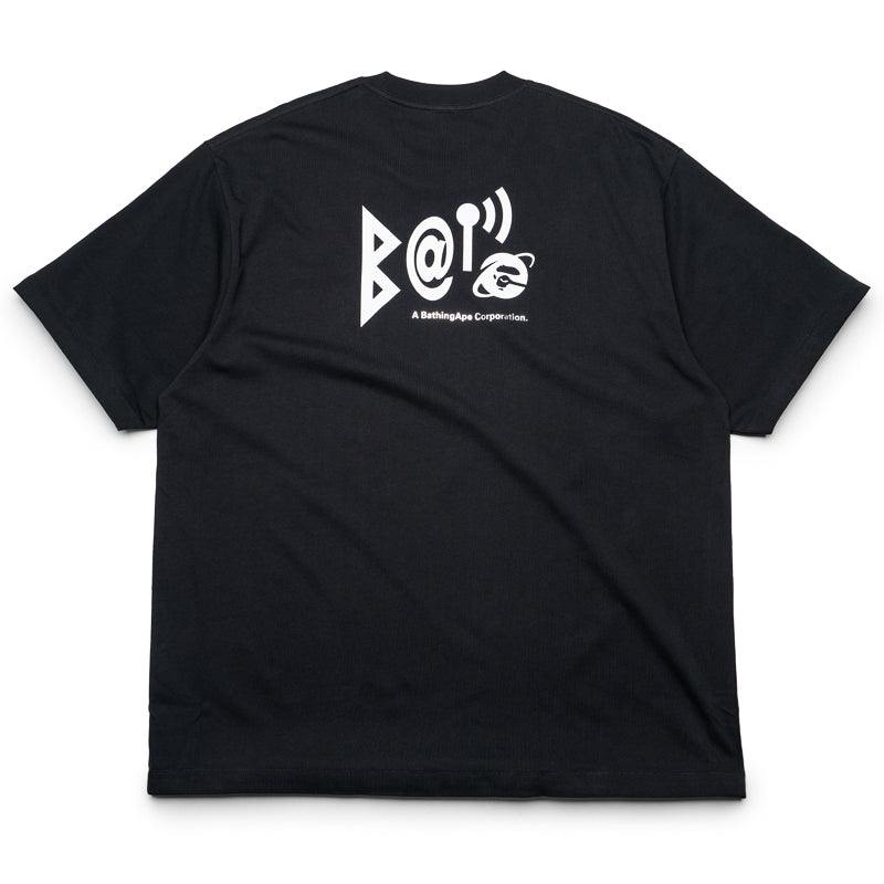 BAPE Symbol Logo T-Shirt for Men - Black Cotton Streetwear Tee - Perfect for Casual Outfits & Urban Fashion