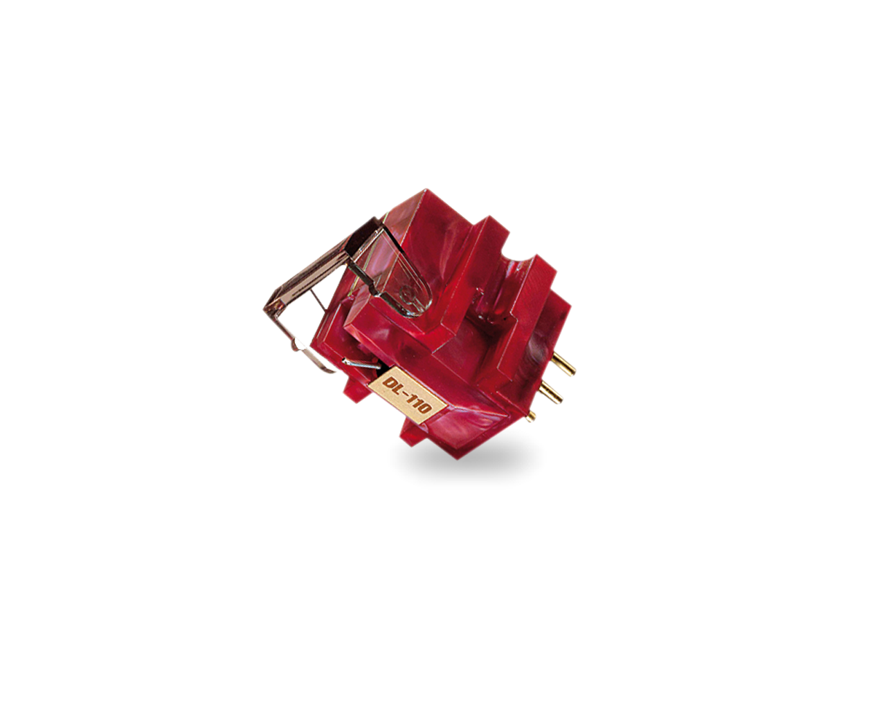 Denon DL 110 High Output Moving Coil Phono Cartridge - Premium Vinyl Record Player Needle for Audiophiles - Perfect for Turntables & Hi-Fi Sound Systems