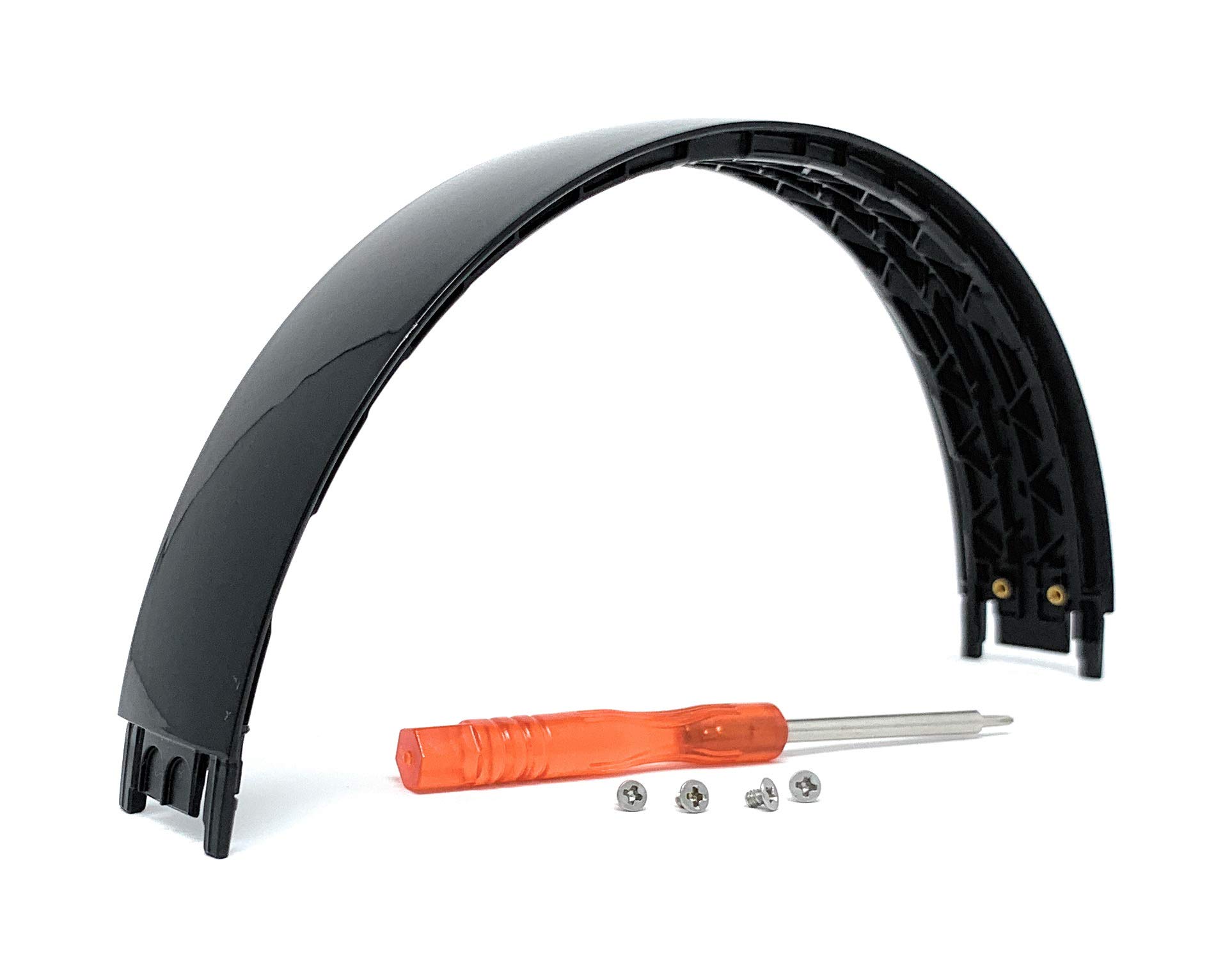 Beats Solo 3 & Solo 2 Replacement Headband - Gloss Black Top Arch Band | Compatible with Wireless Headphones | Perfect for Gym, Travel & Daily Use