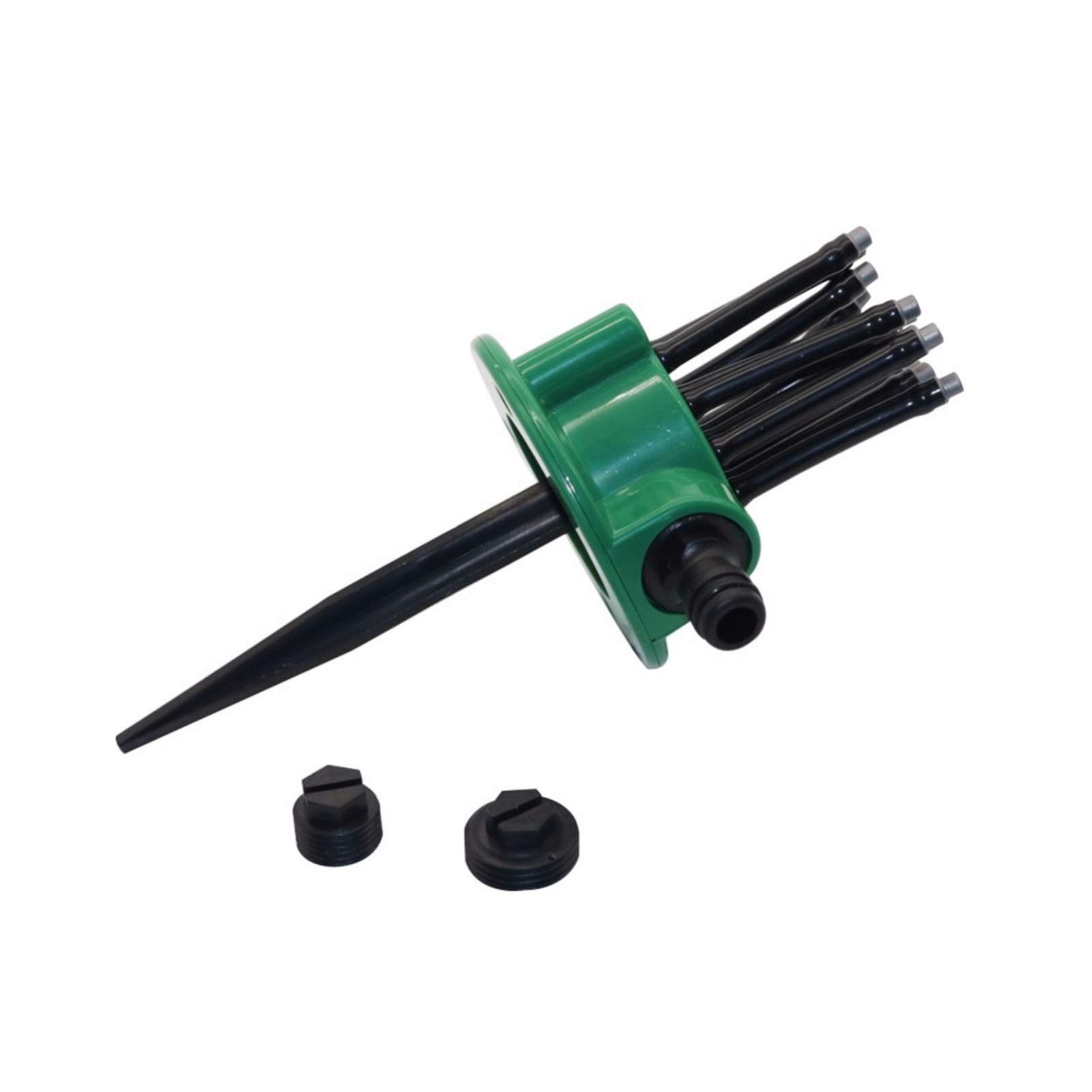 Flexible 360 Degree Garden Hose Sprinkler - Adjustable Lawn & Plant Watering Nozzle for Yard Irrigation | Perfect for Grass, Flowers, Vegetable Gardens & Outdoor Cleaning