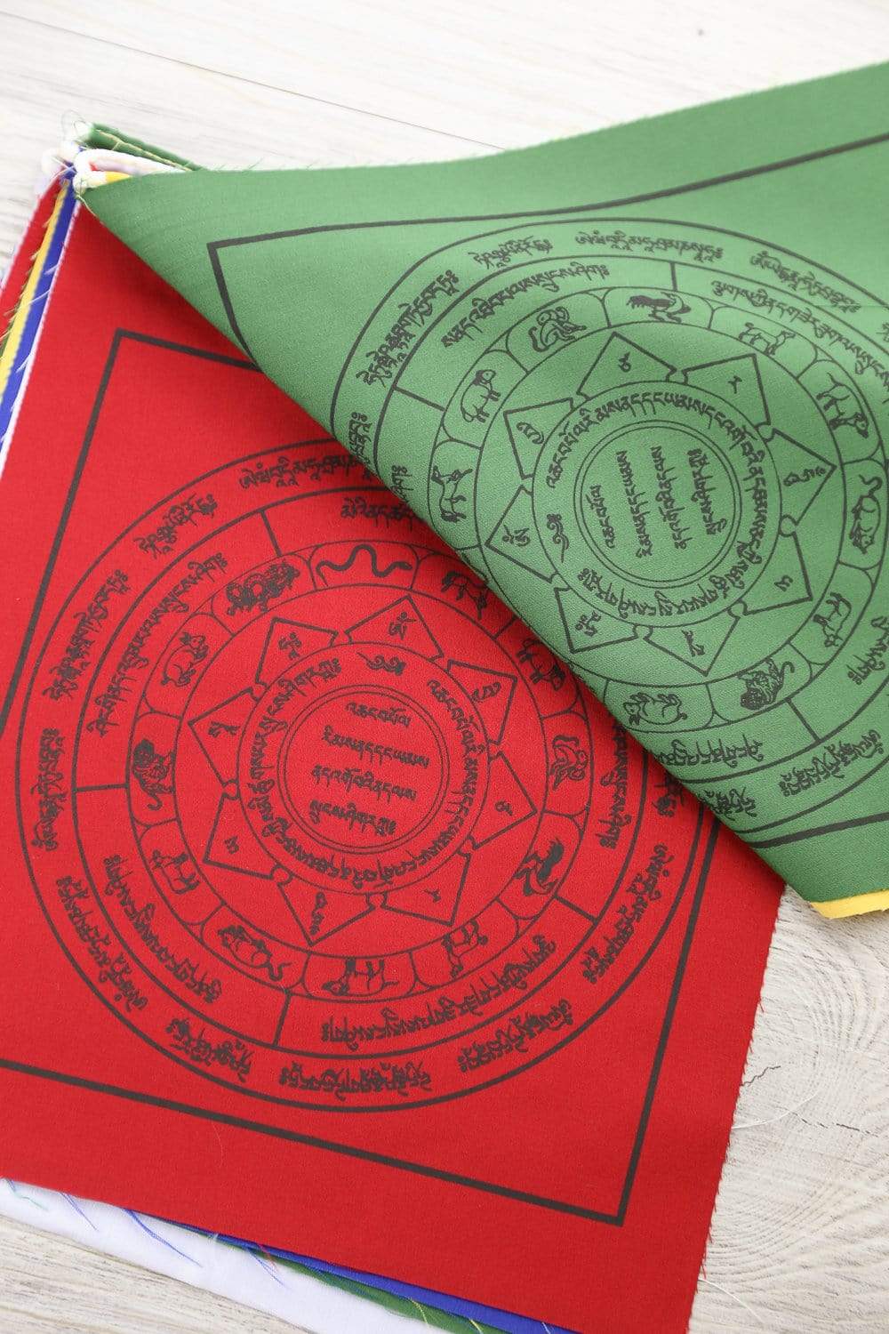 Chakra & Astrology Prayer Flags - Spiritual Decor for Meditation, Yoga & Home Blessings | Feng Shui Wall Hanging for Positive Energy & Harmony
