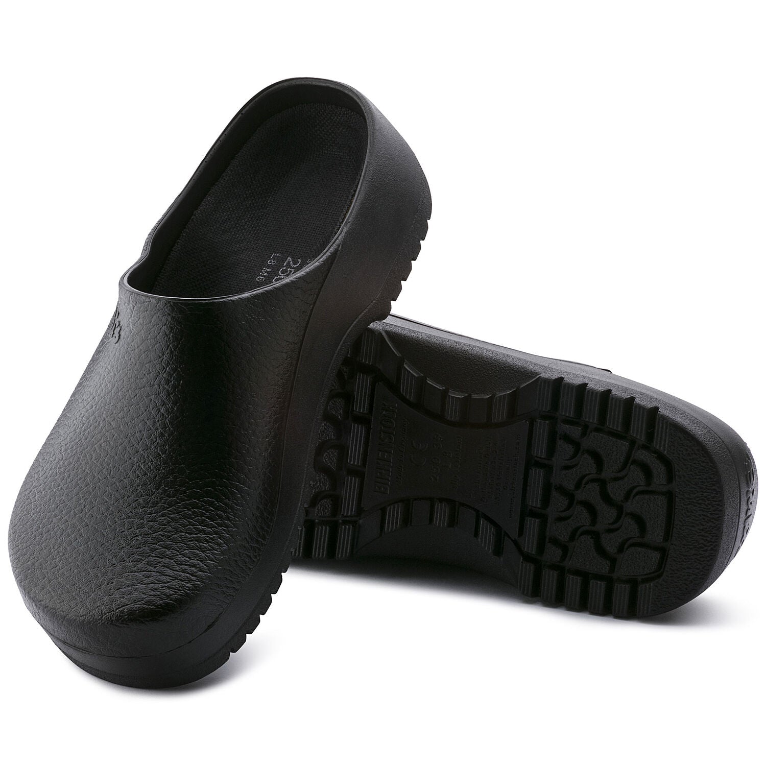 Birkenstock Super Birki Non-Slip Polyurethane Clogs in Black - Comfortable Kitchen & Medical Shoes for Chefs, Nurses & Healthcare Workers