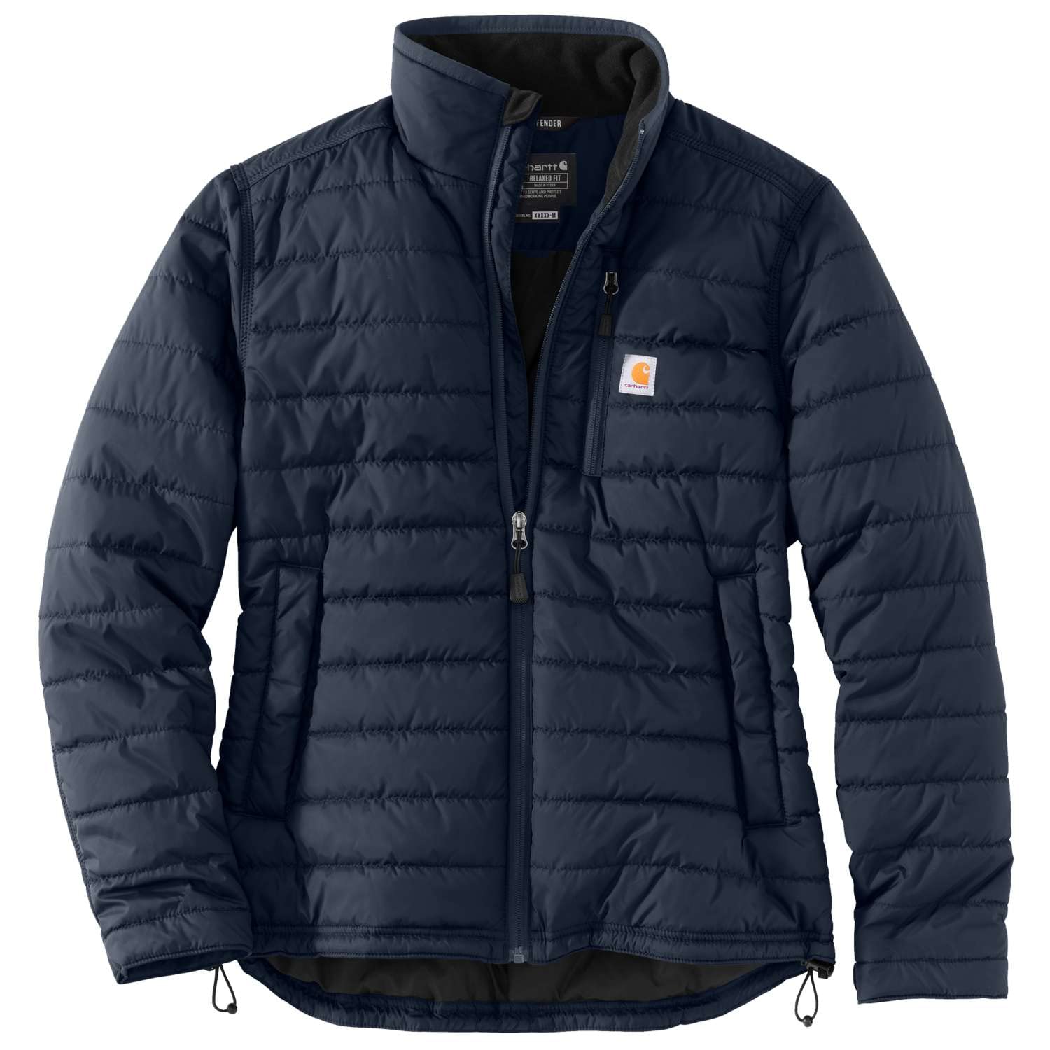 Carhartt Women's Rain Defender Relaxed Fit Lightweight Insulated Jacket - Waterproof Windbreaker for Outdoor Work, Hiking & Winter Activities