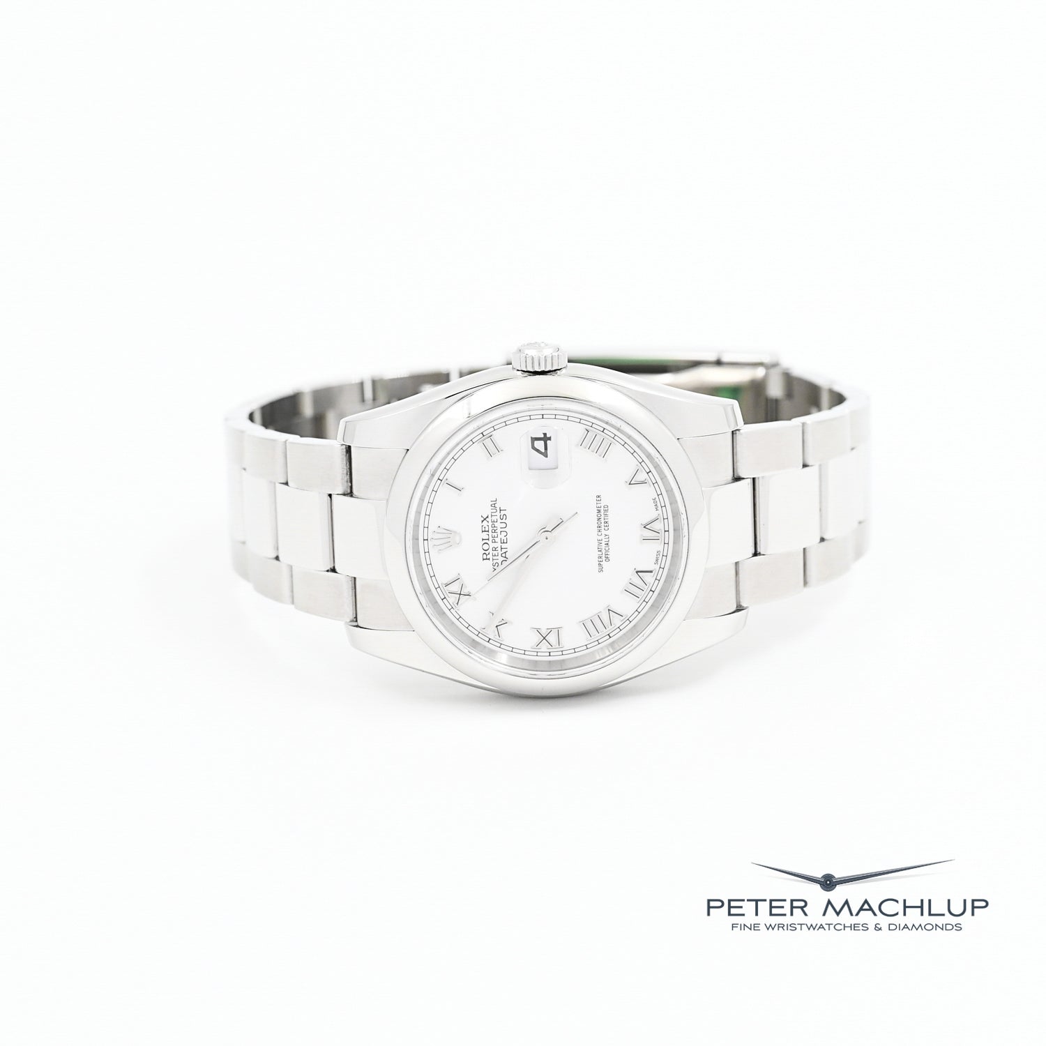 Authentic Rolex Datejust 36mm Stainless Steel Watch - 2006 Model - Luxury Men's Timepiece for Business & Formal Occasions