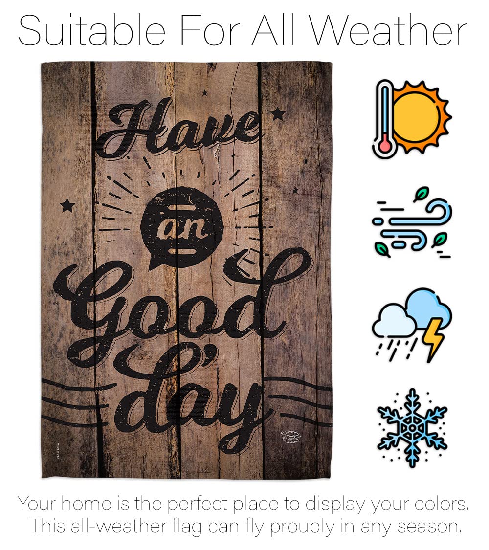 Sweet Life Inspirational Garden House Flag Set - Double-Sided Spiritual Hope Love Wisdom Banner for Yard Decor, Made in USA | Perfect for Front Porch, Patio & Outdoor Positive Vibes Decorations