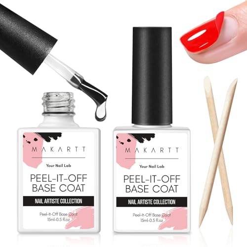 Clear Peel-Off Base 2Pcs
