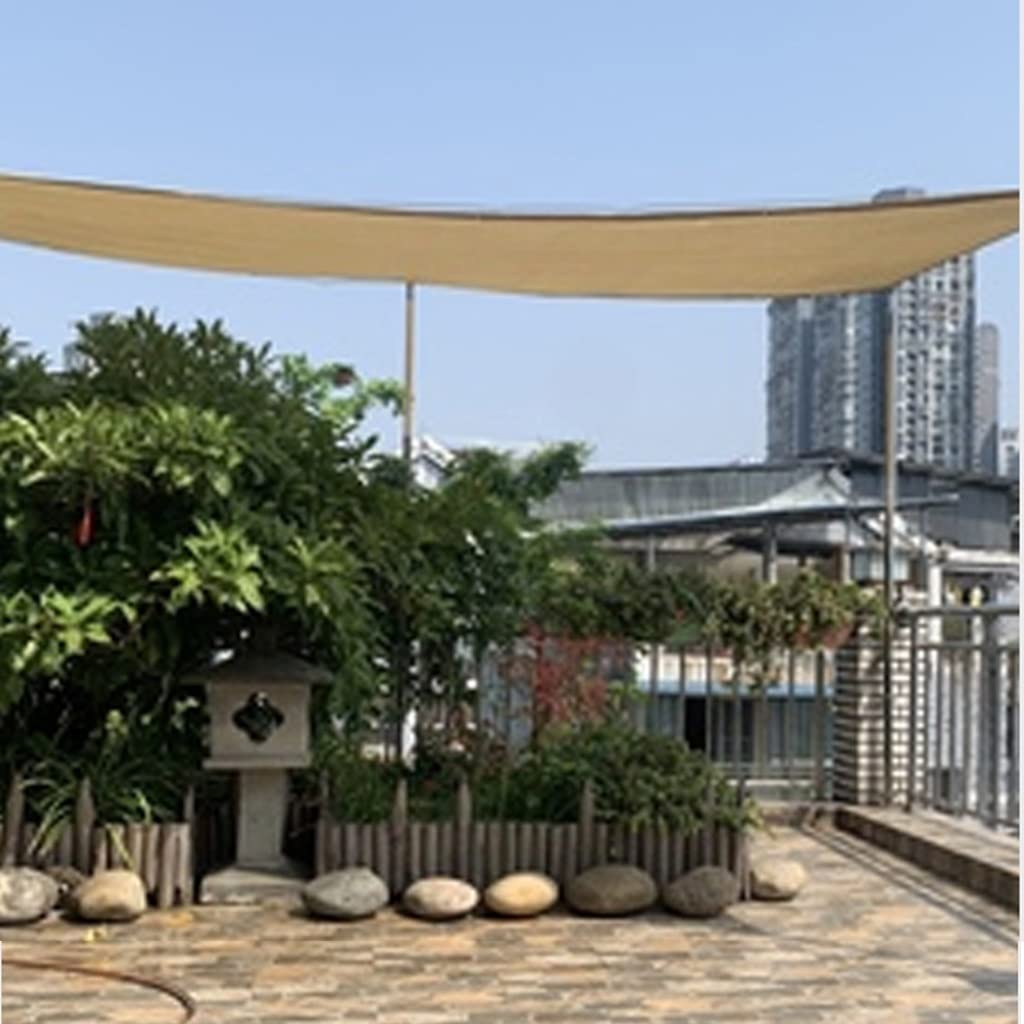 Premium UV-Resistant Sunblock Shade Cloth - 4m x 6m Sunscreen Mesh for Greenhouse, Garden Plants & Outdoor Protection - Breathable Shade Netting with Reinforced Grommets - Ideal for Flowers, Patio, Lawn, Pool Cover & Backyard Shade Solutions