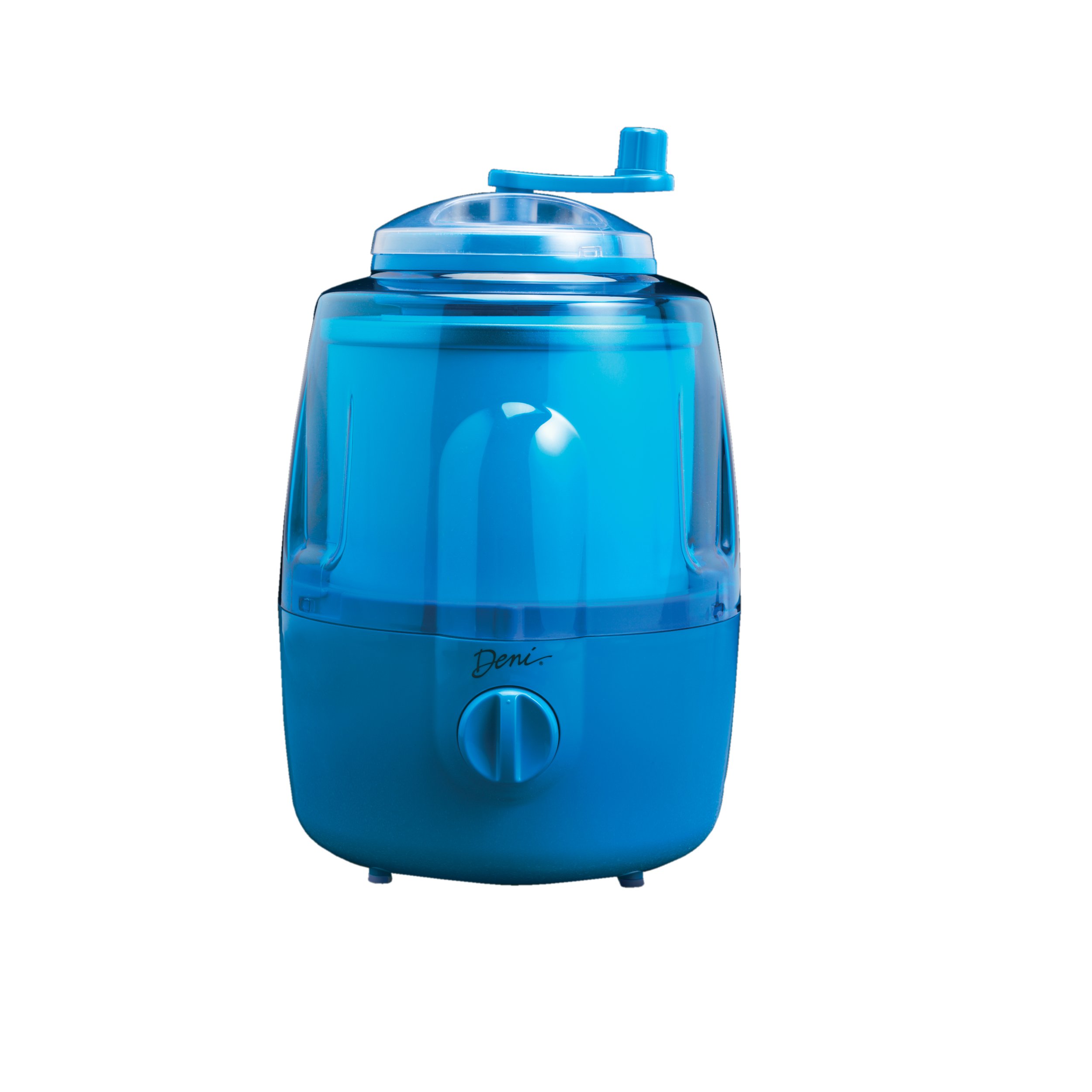 Deni 5201 Fully Automatic 1.5-Quart Ice Cream Maker with Candy Crusher - Blueberry Frozen Dessert Machine for Homemade Gelato, Sorbet & Yogurt - Perfect for Parties, Family Gatherings & Summer Treats