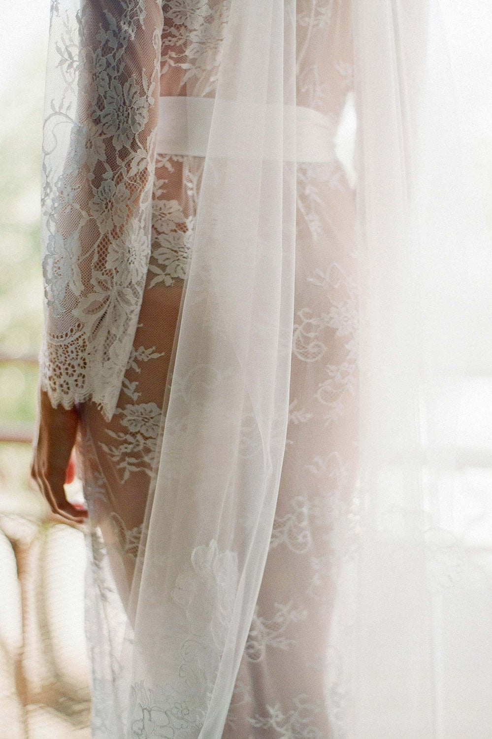 Dreamy Single Layer Luminous Italian Tulle Wedding Veil - Style V3221 | Perfect for Bridal Ceremonies, Photos & Romantic Occasions