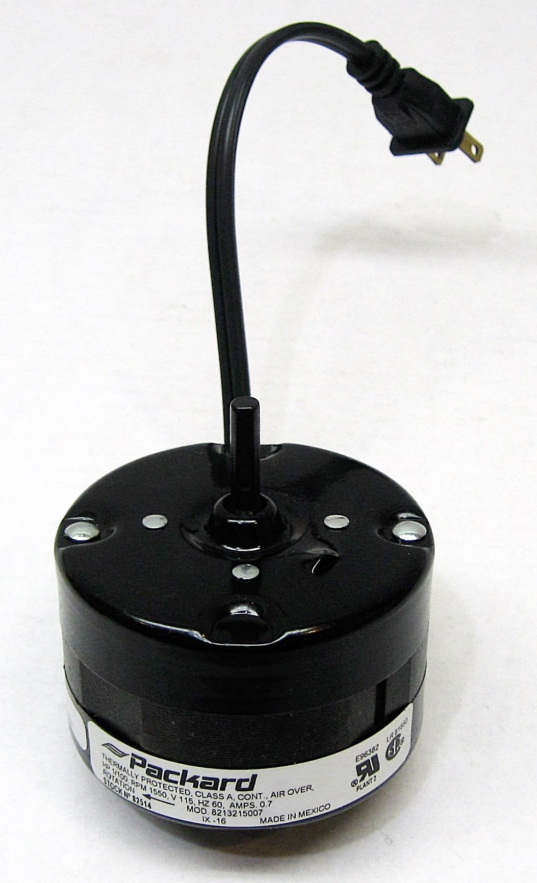Packard Range Hood Vent Fan Motor 82514 - Replacement Part for Kitchen Exhaust Fans | Perfect for Home & Commercial Use