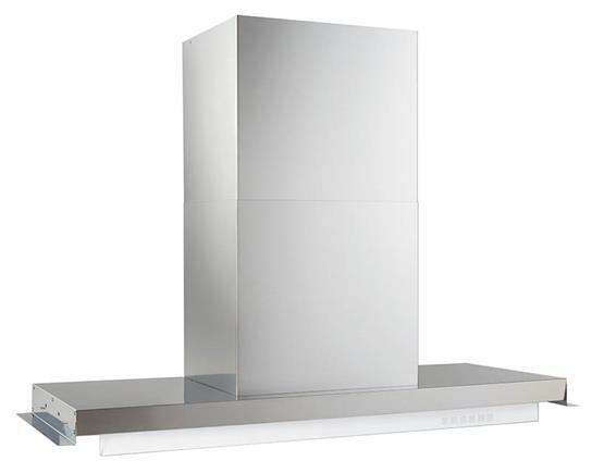 CC45E90SB 34-Inch Brushed Stainless Steel Built-In Chimney Range Hood with External Blower - Powerful Kitchen Ventilation for Home Cooking, Grilling & Baking
