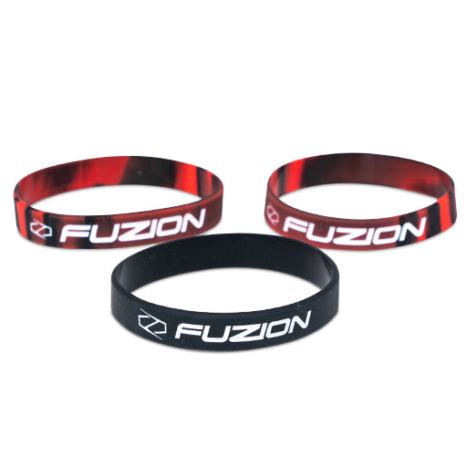 Fuzion Wristband 3 Pack - Sweat Absorbent Sports Wristbands for Basketball, Tennis & Workout - Comfortable & Durable Fitness Accessories