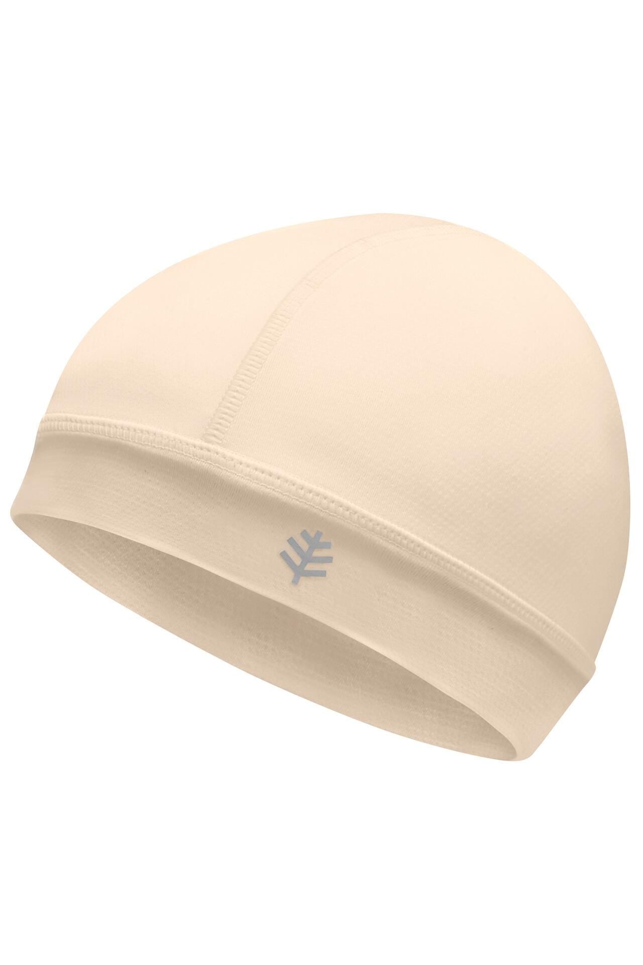 Hubbard UV Protection Skull Cap - Beige Sun Hat for Outdoor Activities, Hiking, and Fishing