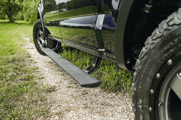 AMP Research 76236-01A PowerStep Plug N Play Running Boards for 2020-2022 Ford F250/F350/F450 Super Duty - Easy Installation & Enhanced Truck Access for Off-Roading & Daily Commutes