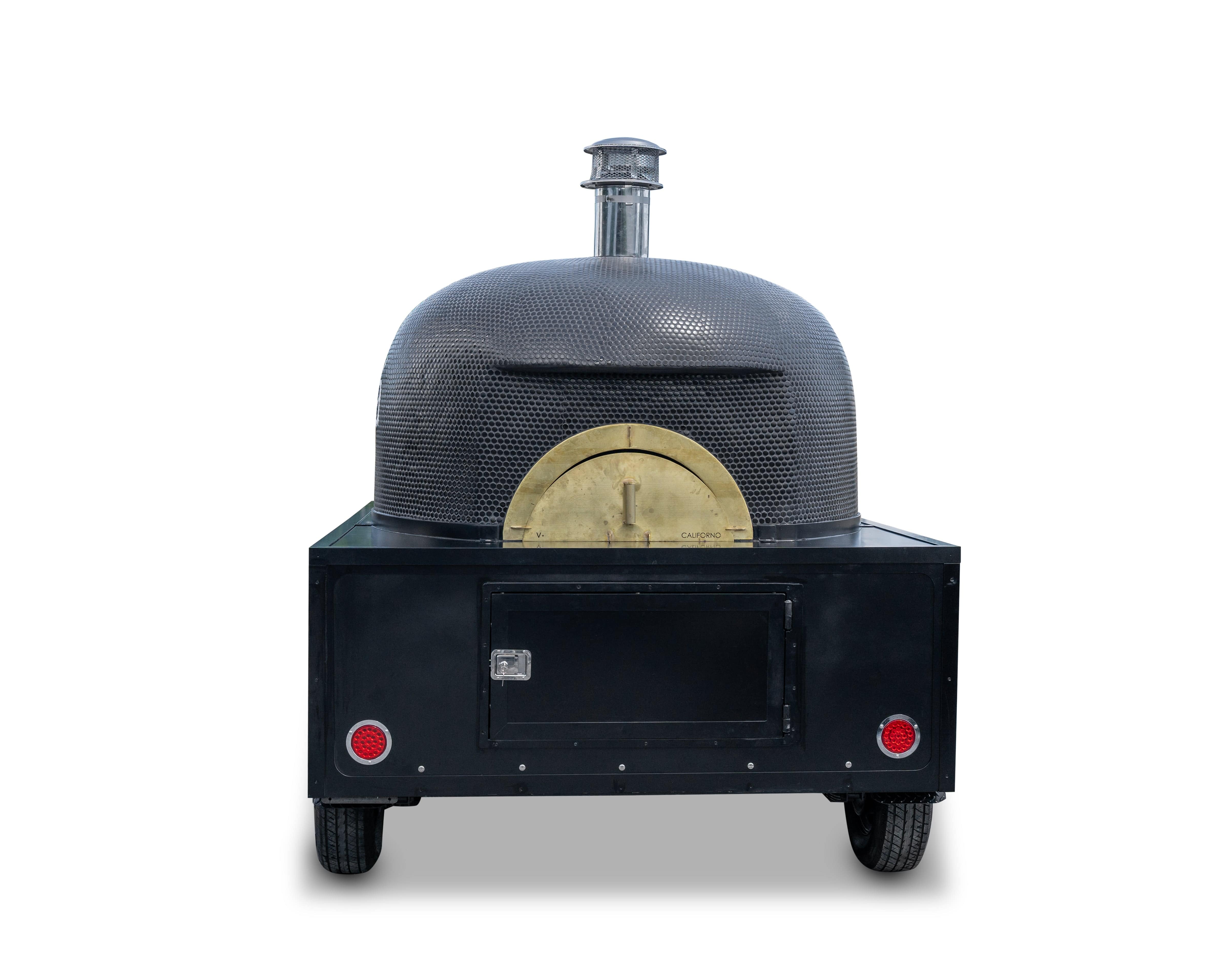 Contempo Pizza Oven Trailer - Portable Wood Fired Pizza Cart for Outdoor Catering, Events & Mobile Pizza Business | Perfect for Parties, Food Trucks & Street Vendors